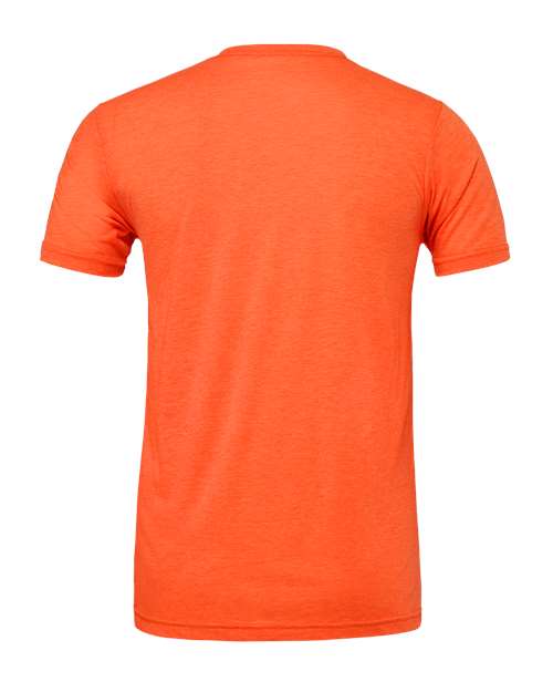 BELLA + CANVAS Jersey Tee 3001 Orange Custom Embroidered Business Logo