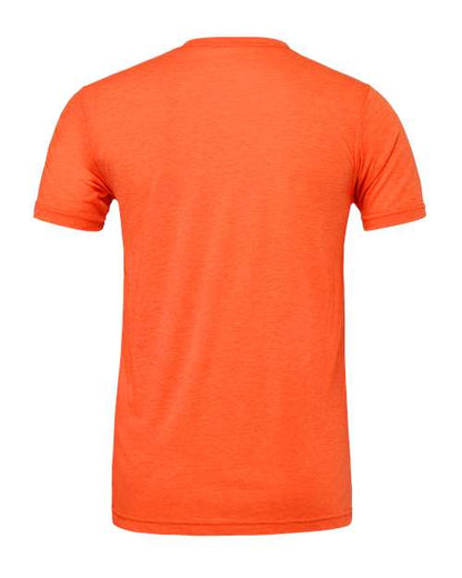 BELLA + CANVAS Jersey Tee 3001 Orange Custom Embroidered Business Logo