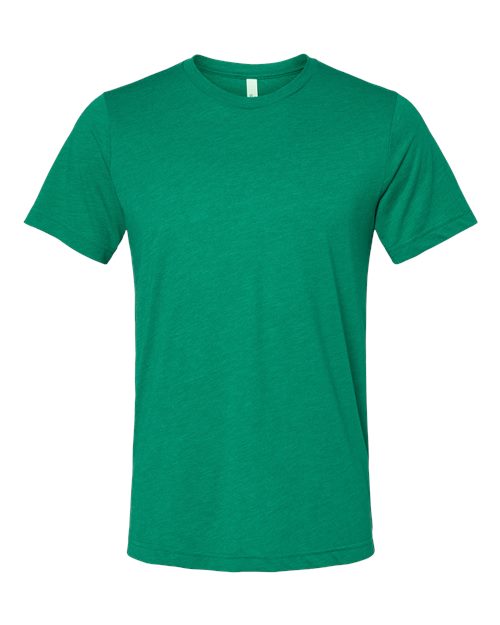 BELLA + CANVAS Triblend Tee 3413 Kelly Triblend Custom Embroidered Business Logo