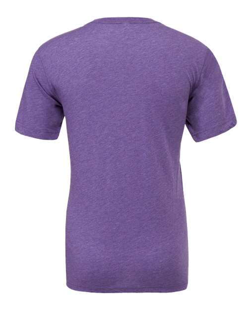 BELLA + CANVAS Triblend Tee 3413 Pink Triblend Custom Embroidered Business Logo
