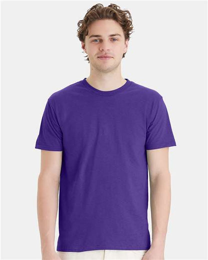 Hanes Perfect-T T-Shirt 4980 Purple