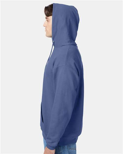 Hanes Ecosmart® Hooded Sweatshirt P170 Denim Blue