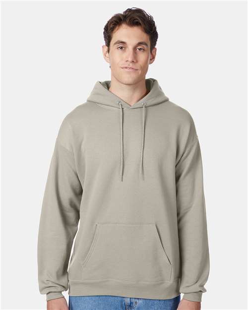 Custom Embroidered  Hanes Ecosmart® Hooded Sweatshirt P170 Sand
