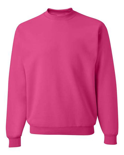 JERZEES NuBlend® Crewneck Sweatshirt 562MR Cool Mint Custom Embroidered Business Logo