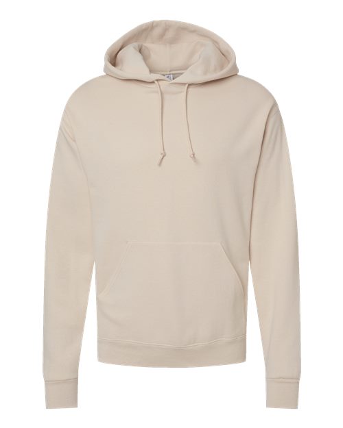 JERZEES NuBlend® Hooded Sweatshirt 996MR Sandstone Custom Embroidered Business Logo