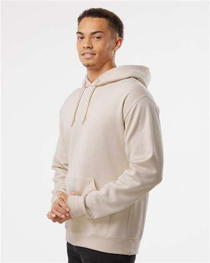 JERZEES NuBlend® Hooded Sweatshirt 996MR Sandstone Custom Embroidered Business Logo