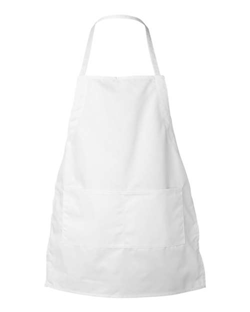 Liberty Bags Two-Pocket Butcher Apron 5502 Custom Embroidered Business Logo