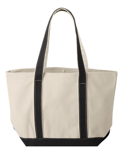 Liberty Bags Windward Large Cotton Canvas Classic Resort Tote 8871