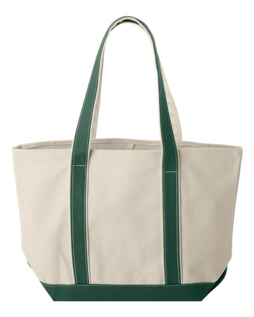 Liberty Bags Windward Large Cotton Canvas Classic Resort Tote 8871