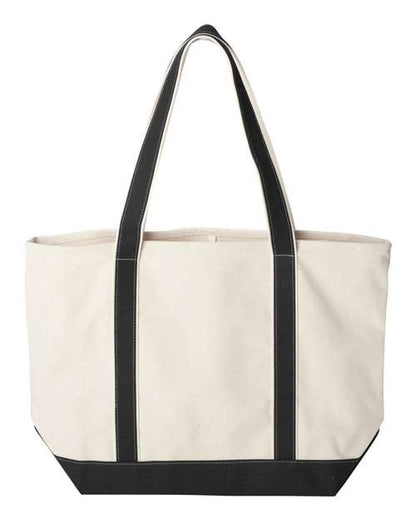 Liberty Bags Carmel Classic XL Cotton Canvas Resort Tote 8872