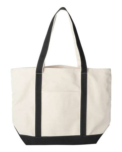 Liberty Bags Carmel Classic XL Cotton Canvas Resort Tote 8872