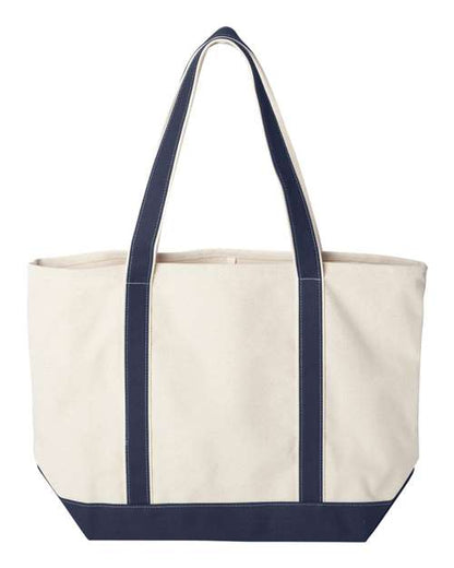 Liberty Bags Carmel Classic XL Cotton Canvas Resort Tote 8872
