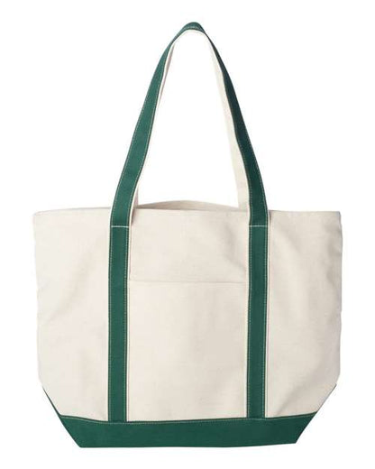 Liberty Bags Carmel Classic XL Cotton Canvas Resort Tote 8872