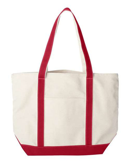 Liberty Bags Carmel Classic XL Cotton Canvas Resort Tote 8872