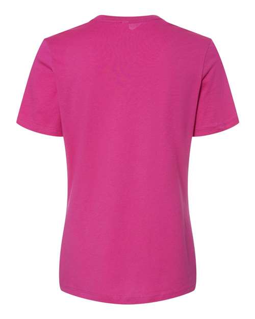 BELLA + CANVAS Women’s Relaxed Jersey Tee 6400 Custom Embroidered Business Logo