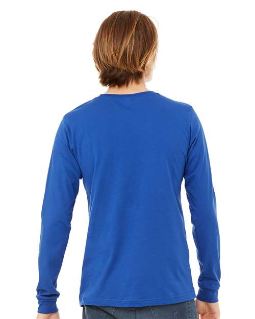 BELLA + CANVAS Jersey Long Sleeve Tee 3501 True Royal