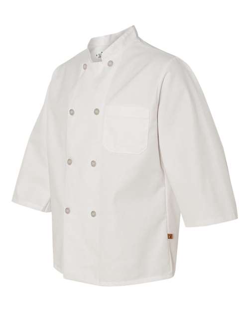 Chef Designs Three-Quarter Sleeve Chef Coat 0402