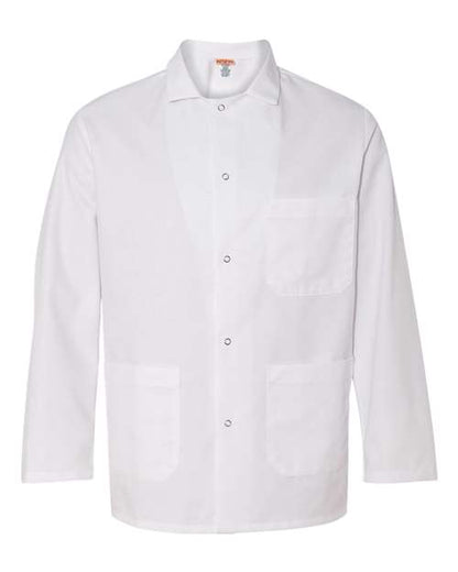 Chef Designs Gripper Front Short Butcher Coat 0406