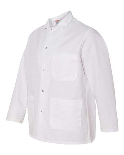 Chef Designs Gripper Front Short Butcher Coat 0406