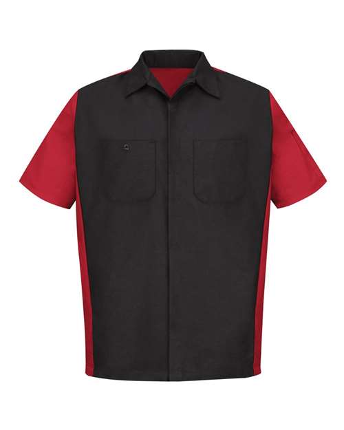 Red Kap Men's Short Sleeve Automotive Crew Shirt SY20