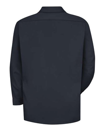 Custom EmbroideredRed Kap Men's Deluxe Heavyweight Cotton Shirt 2357 Dark Navy