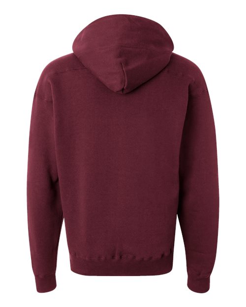 J. America Sport Lace Hooded Sweatshirt 8830 Maroon
