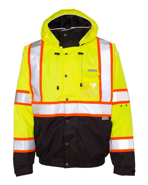 Kishigo Unisex Premium Brilliant Series Bomber Jacket JS119-120