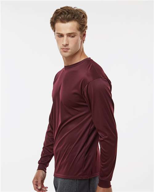 C2 Sport Performance Long Sleeve T-Shirt 5104 Maroon