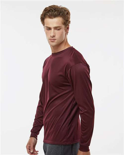 C2 Sport Performance Long Sleeve T-Shirt 5104 Maroon