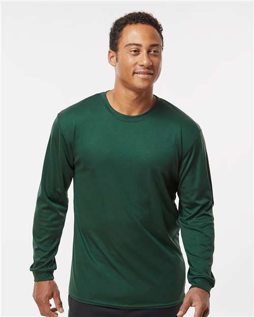 Custom Embroidered  C2 Sport Performance Long Sleeve T-Shirt 5104 Forest