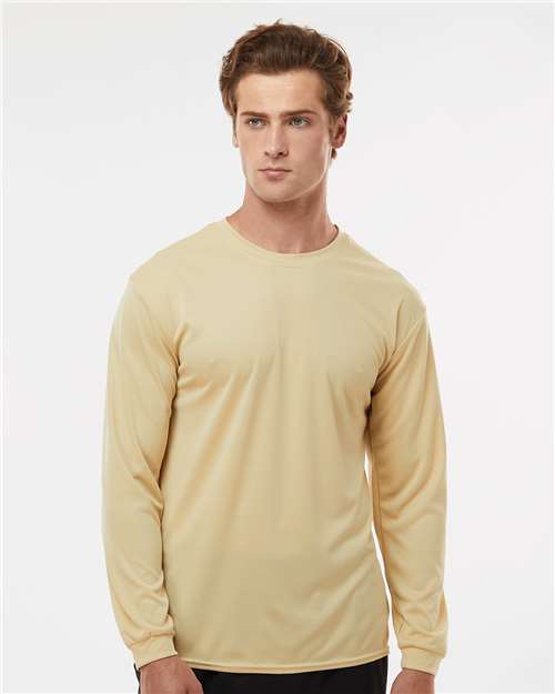 Custom Embroidered  C2 Sport Performance Long Sleeve T-Shirt 5104 Vegas Gold