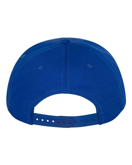 YP Classics Five-Panel Cotton Twill Snapback Cap 6007 Custom Embroidered Business Logo