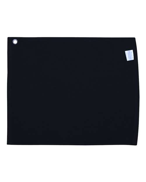 Carmel Towel Company Velour Hemmed Towel with Grommet & Hook C1518GH