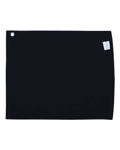 Carmel Towel Company Velour Hemmed Towel with Grommet & Hook C1518GH