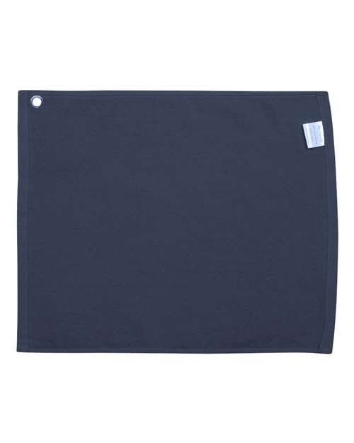 Carmel Towel Company Velour Hemmed Towel with Grommet & Hook C1518GH