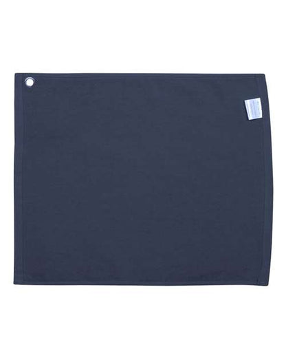 Carmel Towel Company Velour Hemmed Towel with Grommet & Hook C1518GH