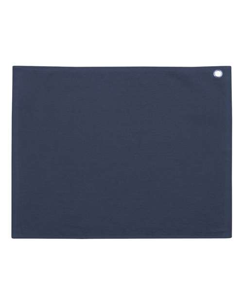 Carmel Towel Company Velour Hemmed Towel with Grommet & Hook C1518GH
