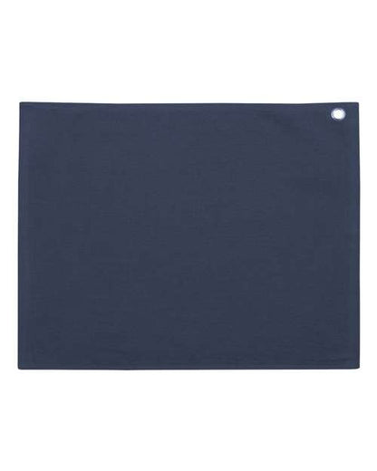 Carmel Towel Company Velour Hemmed Towel with Grommet & Hook C1518GH