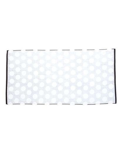 Carmel Towel Company Polka Dot Velour Beach Towel C3060P