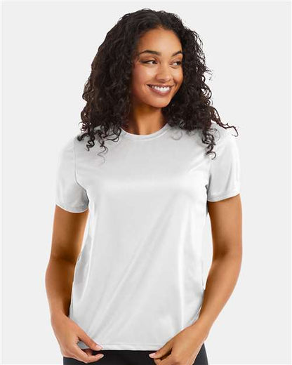 Custom Embroidered  Hanes Cool DRI® Women's Performance T-Shirt 4830  