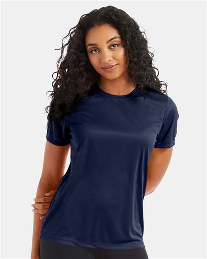 Custom Embroidered  Hanes Cool DRI® Women's Performance T-Shirt 4830  