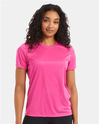 Custom Embroidered  Hanes Cool DRI® Women's Performance T-Shirt 4830  