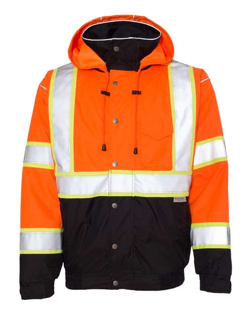 Kishigo Unisex Premium Brilliant Series Bomber Jacket JS119-120
