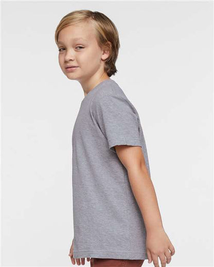 LAT Youth Fine Jersey Tee 6101 Heather