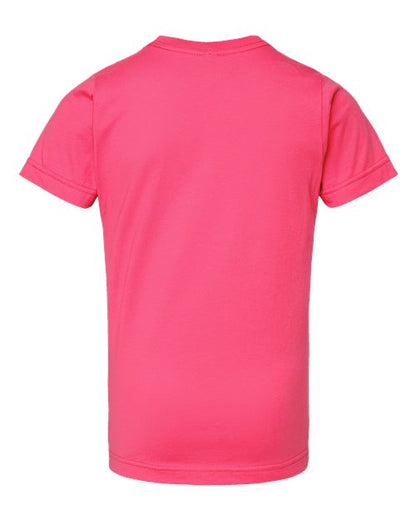 LAT Youth Fine Jersey Tee 6101 Hot Pink