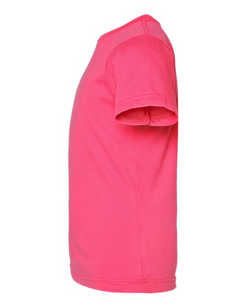 LAT Youth Fine Jersey Tee 6101 Hot Pink