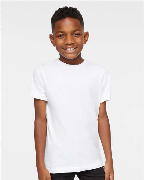 LAT Youth Fine Jersey Tee 6101 White