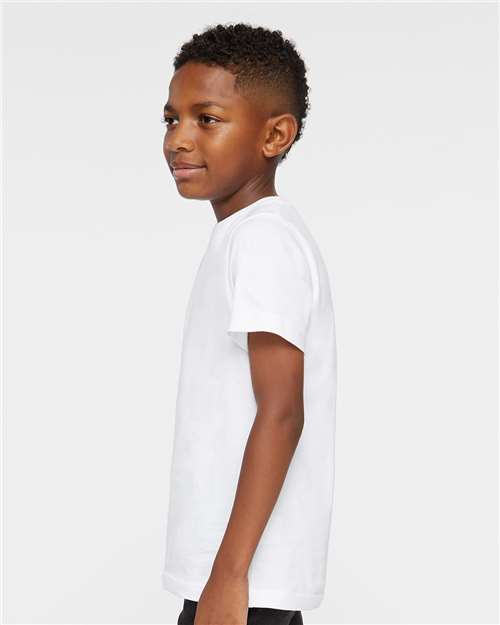 LAT Youth Fine Jersey Tee 6101 White