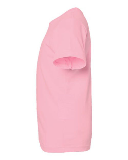 LAT Youth Fine Jersey Tee 6101 Pink