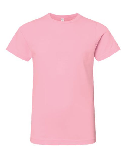 LAT Youth Fine Jersey Tee 6101 Pink
